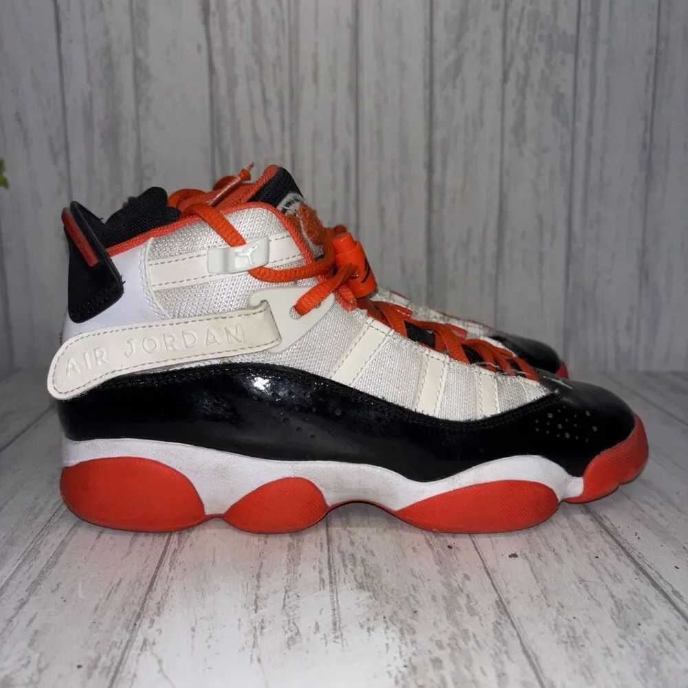Youth Size 4 Air Jordan 6 Rings Sneakers